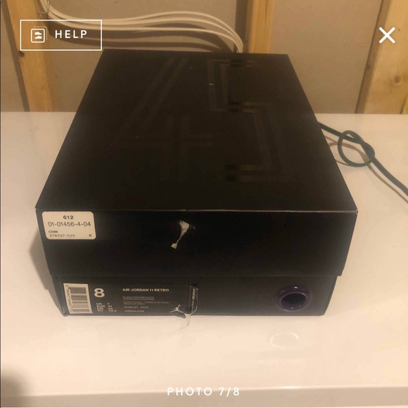 Jordan 11 space jam size 8 - Picture 2 of 7